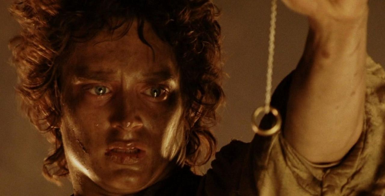 Lord Of The Rings Elijah Wood As Frodo Baggins The One Ring Mount Doom 1, BestCybernetics